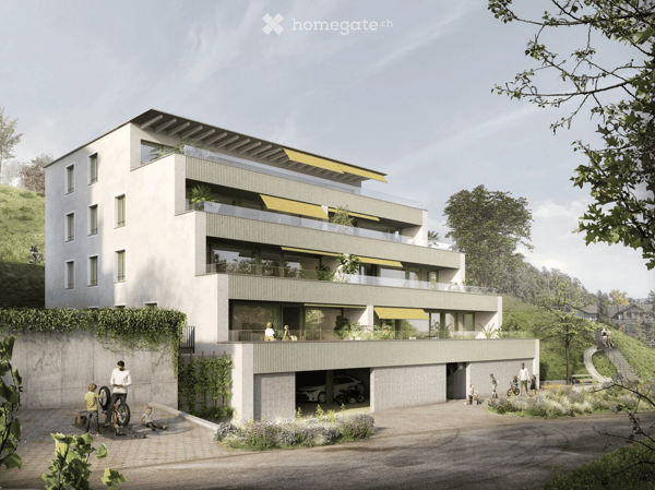 Moderne 3.5-Zimmer-Terrassenwohnung im Neubau – Bürgstrasse 2a, Neuhaus SG 13