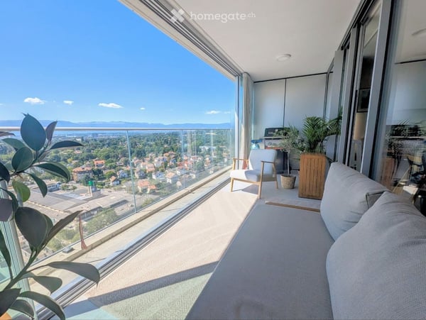 Superbe appartement en duplex avec vue magnifique sur Genève – Chêne-Bourg 1