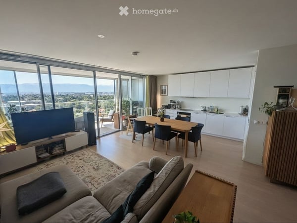 Superbe appartement en duplex avec vue magnifique sur Genève – Chêne-Bourg 2