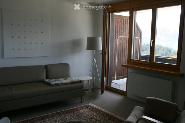 Direkt an der Piste gelegene, charmante 1.5-Zimmer-Wohnung mit Bergblick 6
