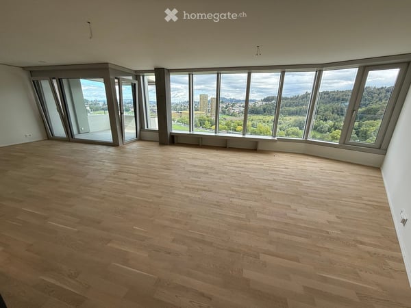 Helle 4.5 Zimmer Neubauwohnung im 18. Stock des PilatusTower mit Weitsicht Richtung Allmend Luzern 6