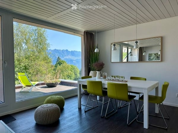 2.5-Zimmer-Terrassenwohnung mit Blick auf die Churfirsten 3