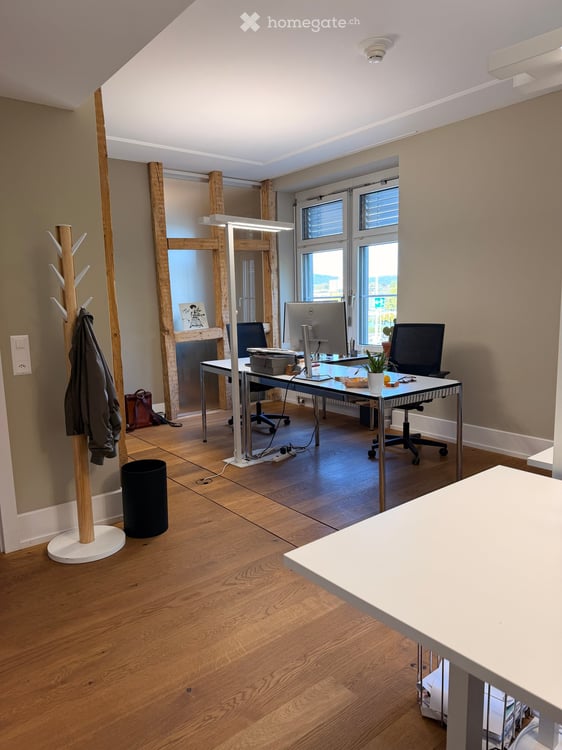 Modernes Büro mit Sicht auf den Sechseläutenplatz – sofort verfügbar 3