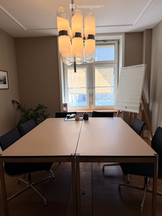 Modernes Büro mit Sicht auf den Sechseläutenplatz – sofort verfügbar 8