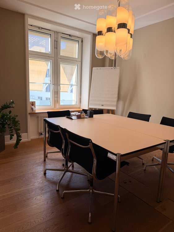 Modernes Büro mit Sicht auf den Sechseläutenplatz – sofort verfügbar 7