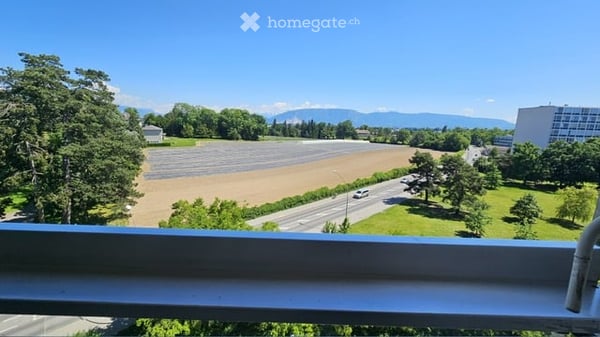 Appartement 3.5 pièces et grande  terrasse à Meyrin avec parking privé et cave