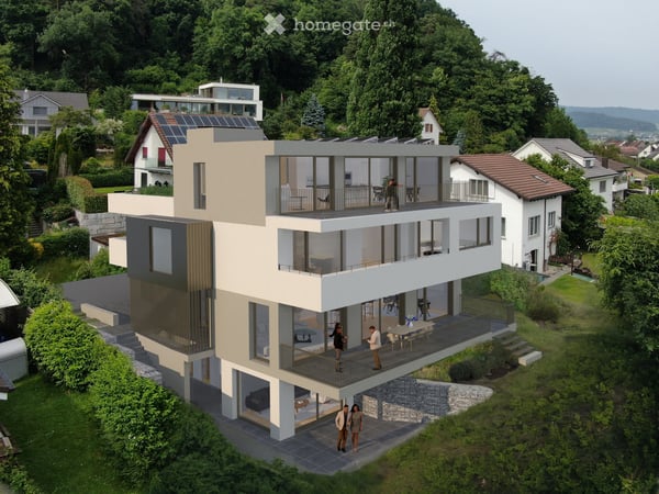 Moderne 2.5-Zimmer-Neubauwohnung in Würenlos – Minergie-P-zertifiziert und barrierefrei 1