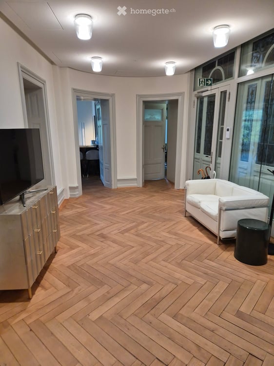 Repräsentatives Büro mit Terrasse im Weissen Schloss – Zürich Seefeld/Enge, ab sofort 8