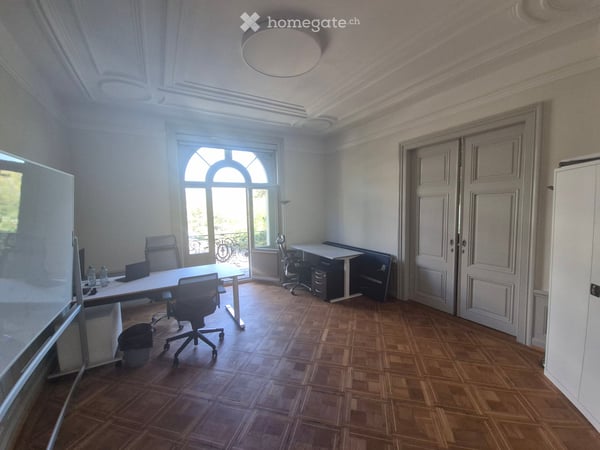 Repräsentatives Büro mit Terrasse im Weissen Schloss – Zürich Seefeld/Enge, ab sofort 5