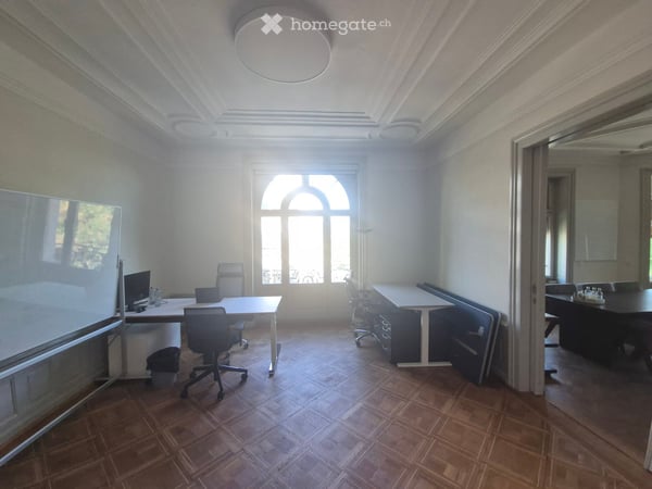 Repräsentatives Büro mit Terrasse im Weissen Schloss – Zürich Seefeld/Enge, ab sofort 11