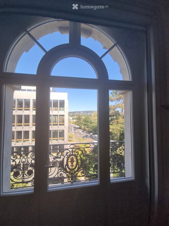 Repräsentatives Büro mit Terrasse im Weissen Schloss – Zürich Seefeld/Enge, ab sofort 3