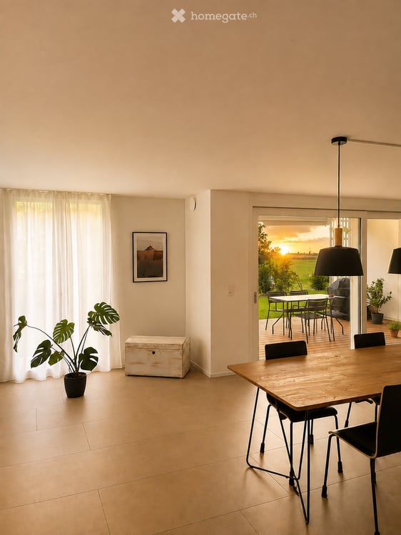 Moderne 3.5-Zimmer-Erdgeschosswohnung in Uerzlikon – Neubau 2024 2