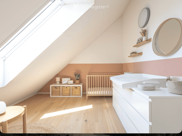 Schöne 4.5-Zimmer-Dachwohnung in Wasterkingen – modern, ruhig und familienfreundlich 4