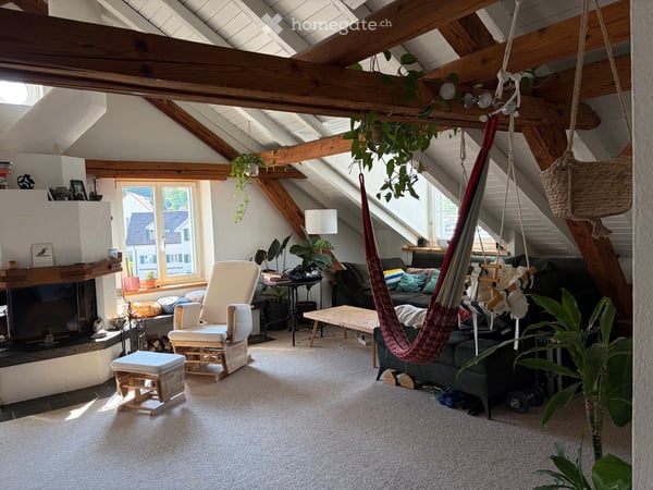 Fully Furnished 5.5-Room Top-Floor Apartment for Sublet in Wald ZH (Flexible Rental Period) 2