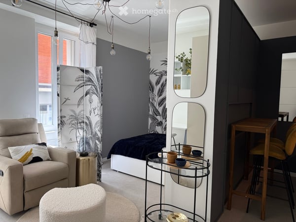 Lugano centro – 1.5 locali arredato, interamente ristrutturato, 3 min dall'USI 6