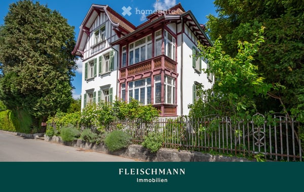 Prachtvolle Jugendstilvilla mit schöner Gartenanlage 1