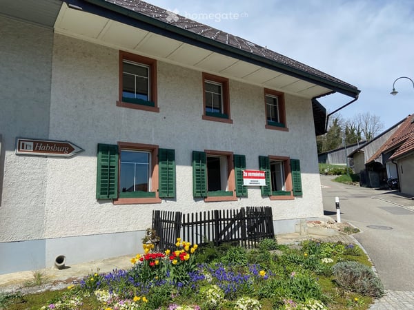 5.5-Zimmer-Haus in Habsburg – Altbau mit Charakter, Garten und Ruhe