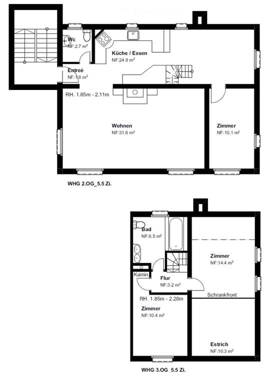 5.5-Zimmer-Maisonettewohnung in Einsiedeln 6