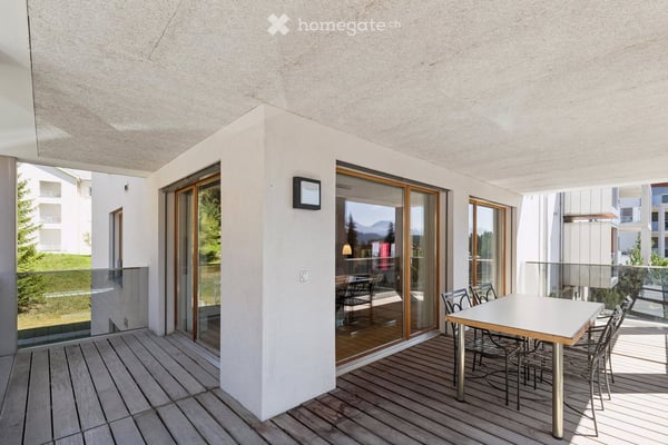 Grosszügige 4.5 ZWG mit Südwest-Balkon und Bergsicht (Zweitwohnung möglich) 5