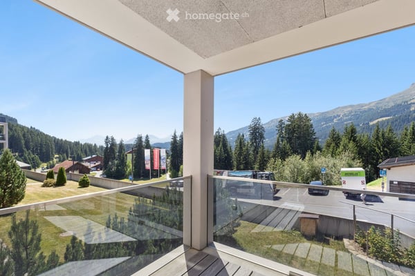 Grosszügige 4.5 ZWG mit Südwest-Balkon und Bergsicht (Zweitwohnung möglich) 6