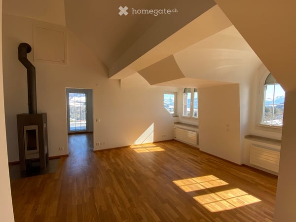 Ihr Ort der Kraft - 3-Zimmer-Dachwohnung mit mega Aussicht in die Berge 3