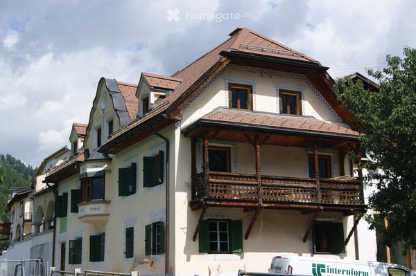 In Müstair in historischem Wohnhaus an ruhiger, sonniger Lage mit Aussicht in die Berge 3