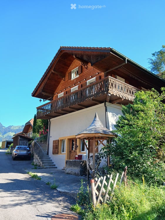 Chalet atypique à Charmey – 5 pièces