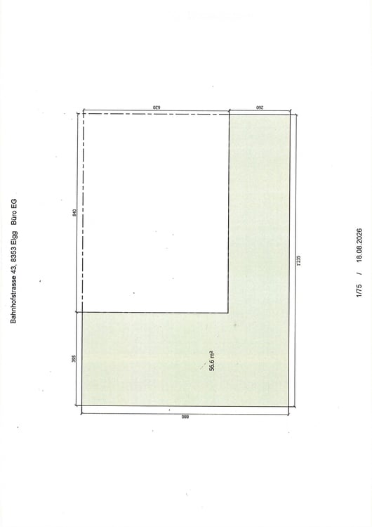 Büro/Praxisfläche an der Bahnhofstrasse 43, 8353 Elgg 4