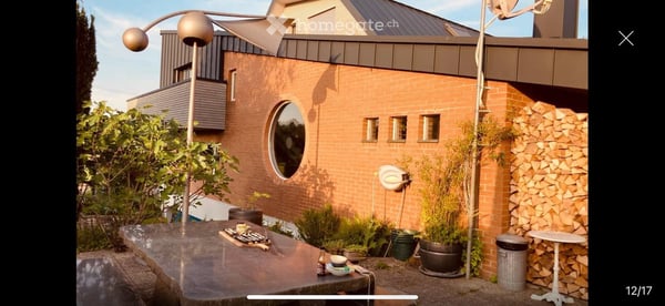 Angebautes Einfamilienhaus mit Garten und Blick ins Grüne 14