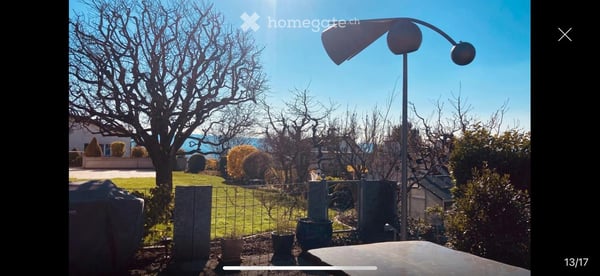 Hausteil mit Garten und Blick ins Grüne 18