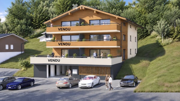 Appartement neuf de 3.5 pièces avec vue panoramique à Arbaz 3