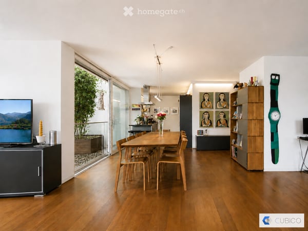 Architektur trifft Wohnqualität in Thalwil | 5.5 Zimmer mit Lichthof, Terrasse & Garten 2
