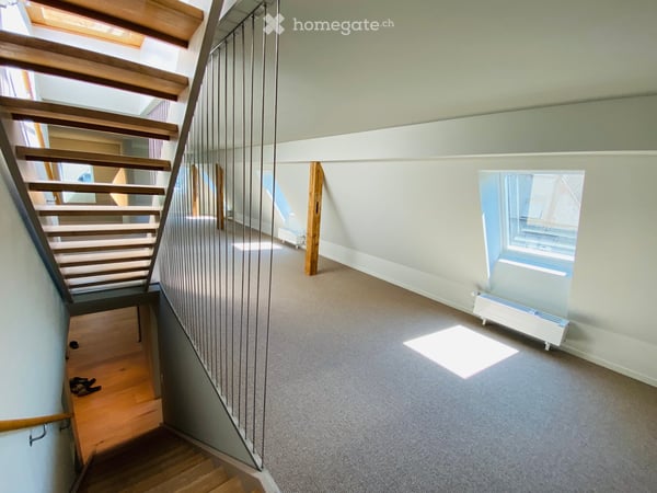 Grosszügige 4-Zimmer-Maisonette-Wohnung im Loft-Stil an der Zentralstrasse, Zürich 17