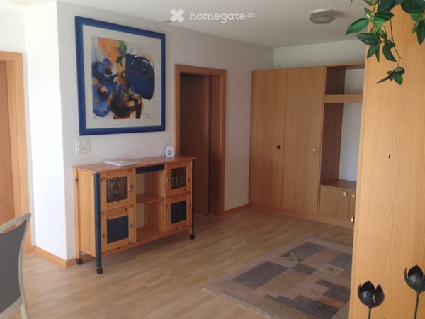 Charmante 2.5-Zimmer-Dachwohnung mit Bergpanorama in Tannenbodenalp 3