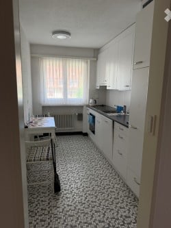 Helle 1-Zimmer-Wohnung mit Balkon an der Eugen-Huber-Strasse in Zürich 4