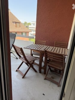 Helle 1-Zimmer-Wohnung mit Balkon an der Eugen-Huber-Strasse in Zürich 7
