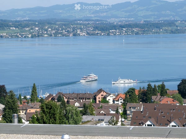 Luxus-Attikawohnung mit traumhafter See- und Bergsicht