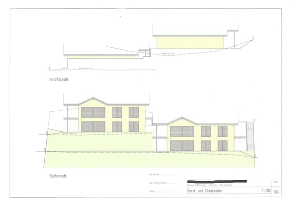 Attraktives, voll erschlossenes Bauland am Sonnenhang von Ilanz – 2'069 m²/450.-- mit Projekt 5