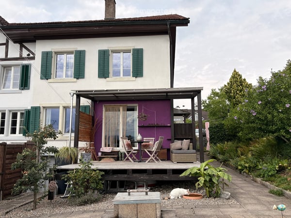 Charmantes Einfamilienhaus an ruhiger Lage in Wolfhausen (angebaut an Riegel-Doppelhaus) 2
