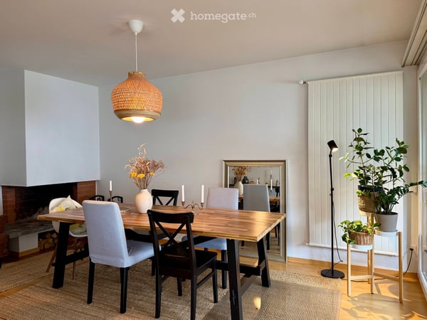 Helle 5-Zimmer-Wohnung mit Cheminée, Balkon & Garagenplatz in Zollikon 3