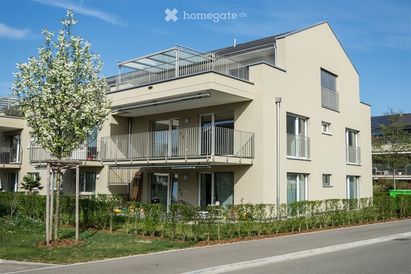 Helle 4.5-Zimmer-Wohnung mit Balkon und schöner Aussicht in Wangen