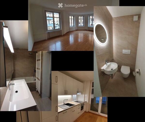 Renovierte 3,5 Zimmer Wohnung in gepflegtem Stil am Puls von Zürich
