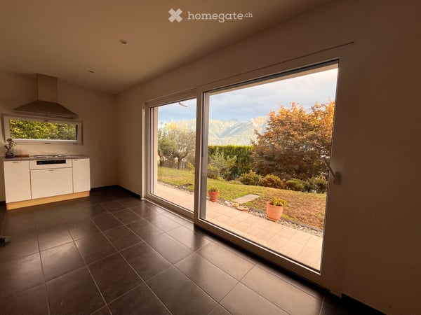 Appartamento con terrazza-giardino a Locarno Monti – 3 1/2  locali luminosi disponibili da ottobre