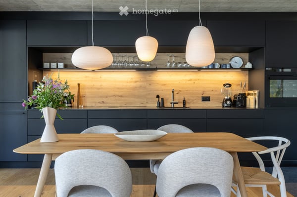 Exklusive 3½-Zimmer-Wohnung im skandinavischen Stil in Obersaxen 3