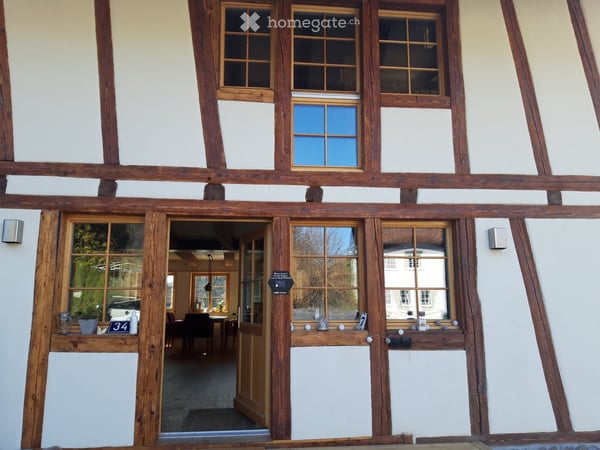 Möblierte Dachwohnung 47 qm-Zimmer-Wohnung mit Bad und Küche in ruhiger Lage – Winterthur Eidberg 13