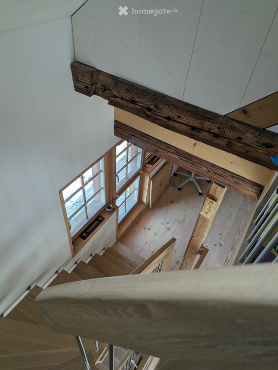 Möblierte Dachwohnung 47 qm-Zimmer-Wohnung mit Bad und Küche in ruhiger Lage – Winterthur Eidberg 11