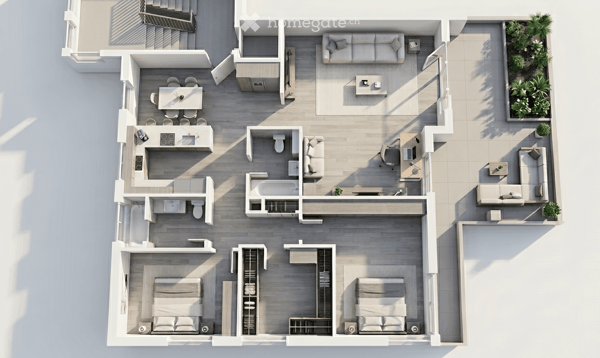 4.5-Zimmer- Stadtwohnung im Zentrum von Wil