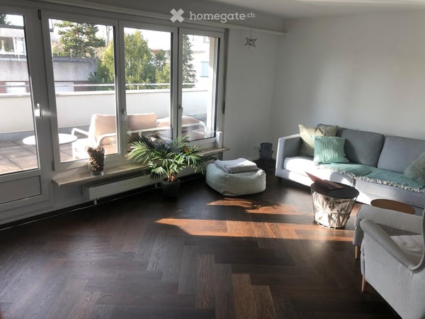 3.5-Zimmer Attikawohnung und Garage in Allschwil