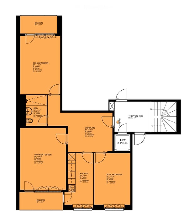 Traumhafte 3½-Zim. wohnung mit modernem Wohnkomfort 16