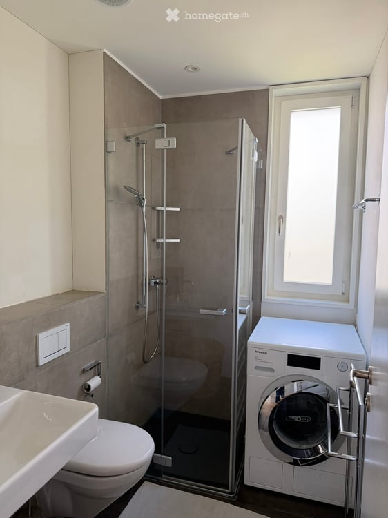 4.5 Zi., See-Sicht, ruhig, 4 Minuten vom Bhf- 4.5 Rooms | 180° Lake View | Quiet | 4 Min. to Train 8